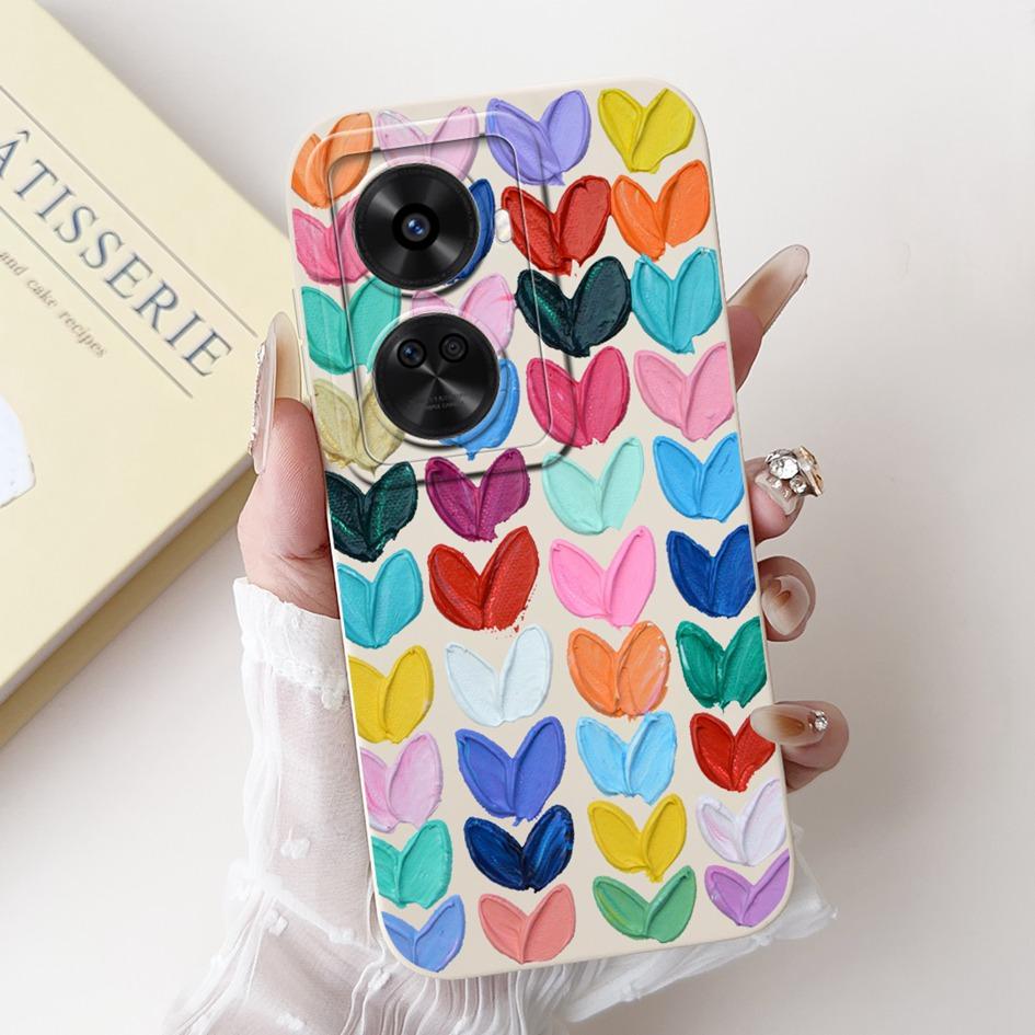 Für Huawei Nova 11 SE Hülle Süßer Hase Kaktus Cartoon Weiches Flüssigsilikon Stoßfeste Abdeckung Für Huawei Nova 12 SE BNE-LX1 Capa