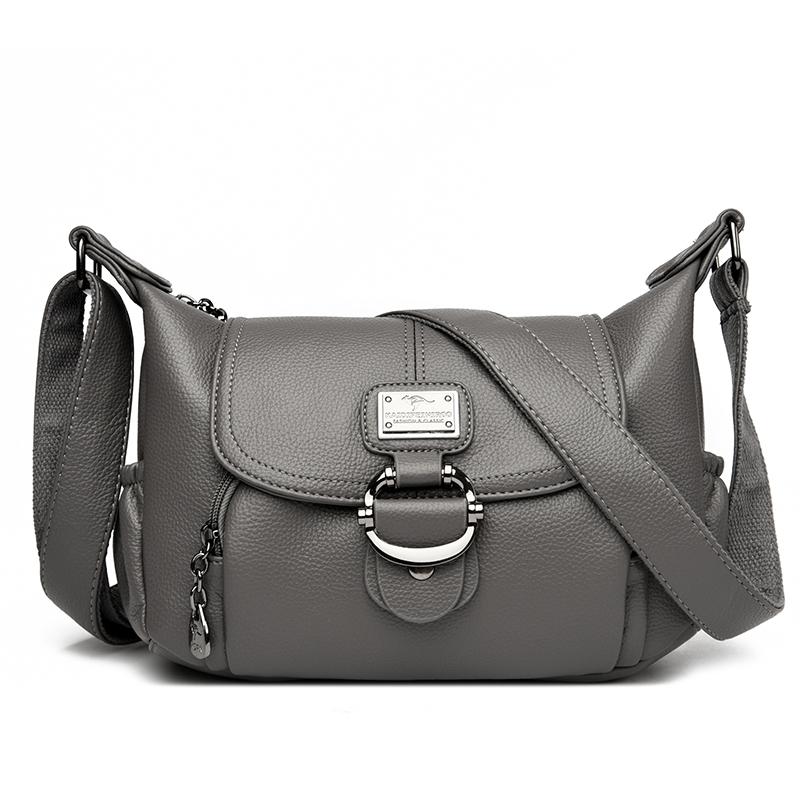 Новые однотонные роскошные кошельки и сумки из искусственной кожи — фото 8