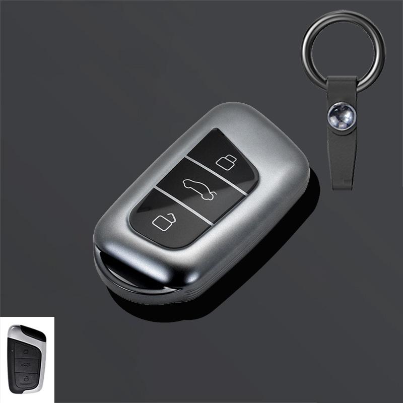 New Tpu Car Key Case Cover For Chery Jetour X70 X90 X95 Plus Remote Shell Holder Auto Keychain Protector Accessories