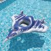 Summer Cartoon Airplane Baby Swim Ring with Handle - Anti-Rollover Design