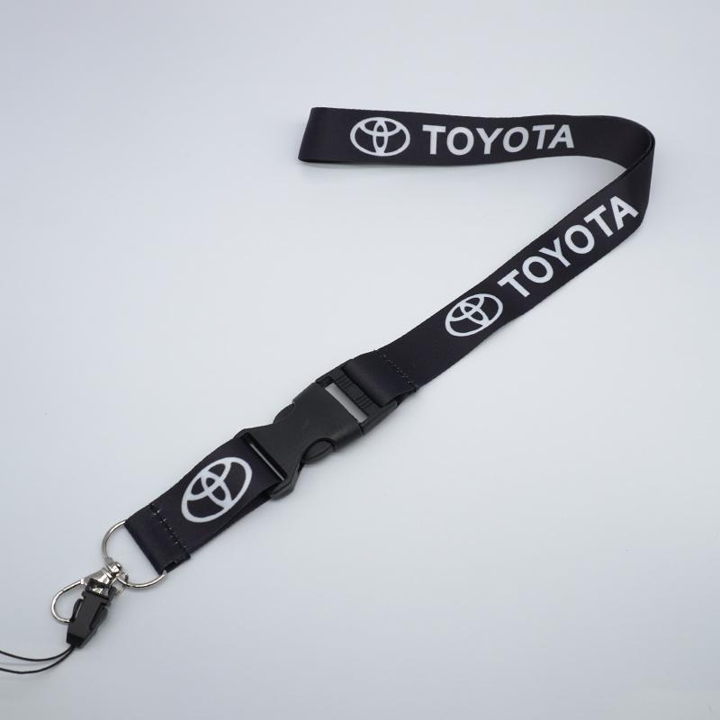 

Mobile Phone Motorcycle Car Neck Strap Lanyard Keychain for Toyota Corolla Camry Yaris CHR Rav4 Avensis Auris Auto Accessories