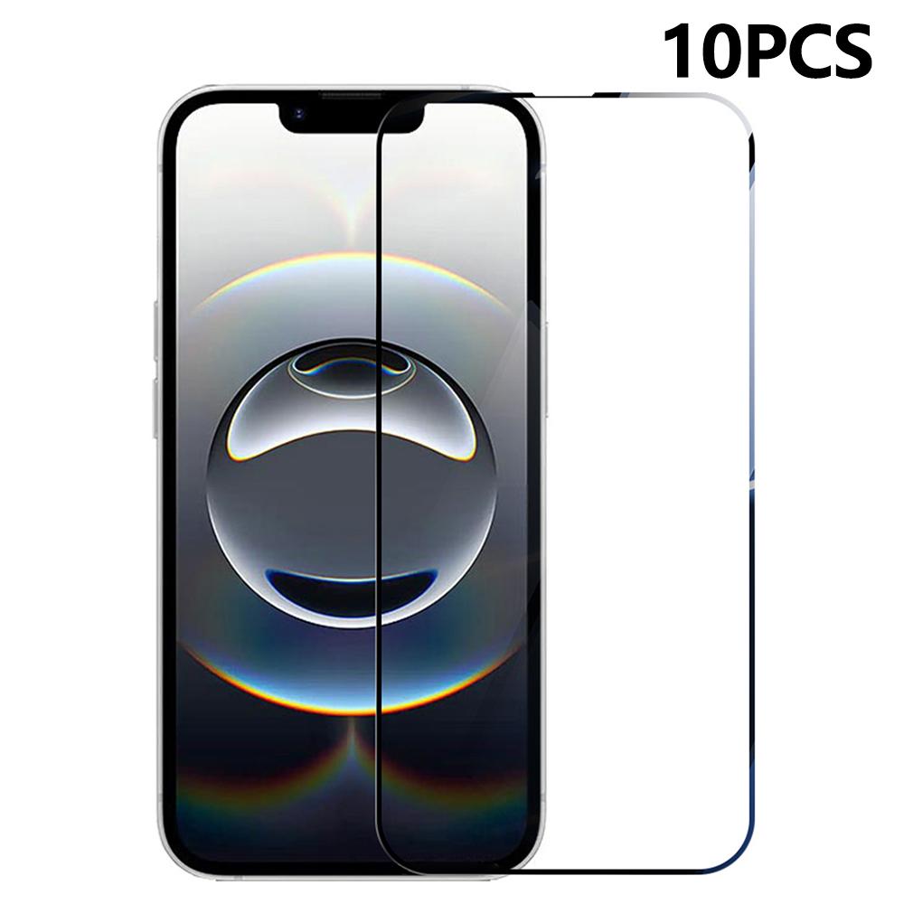 

RURIHAI 10Pcs For iPhone 16e High Aluminium-Silicon Glass Film 0.26mm 2.5D Screen Protector Type A