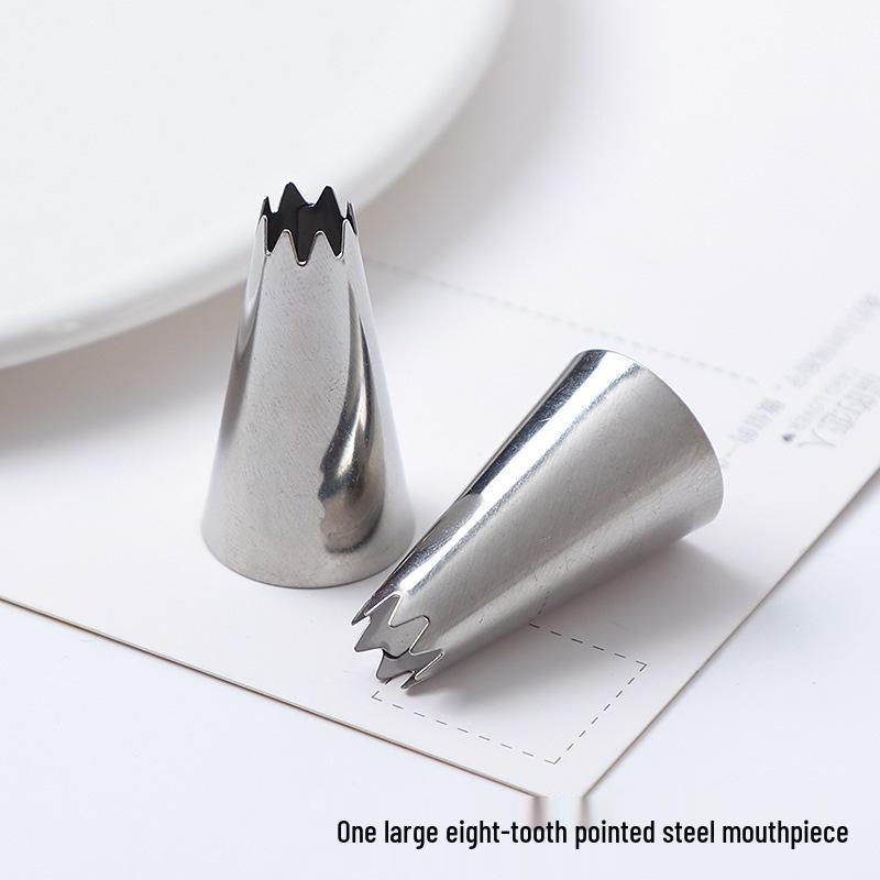 304 Stainless Steel Piping Tips Baking Cream Extruder Kit