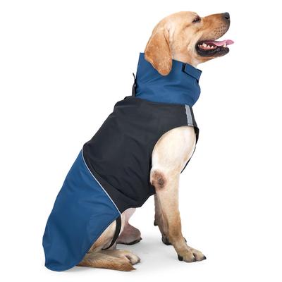 Haustierzubehör: Hunde-Windjacken, Farbblock-Hundekleidung, Hunde-Regenmäntel, Wasserdicht, Winddicht und Reflektierend bei Nacht