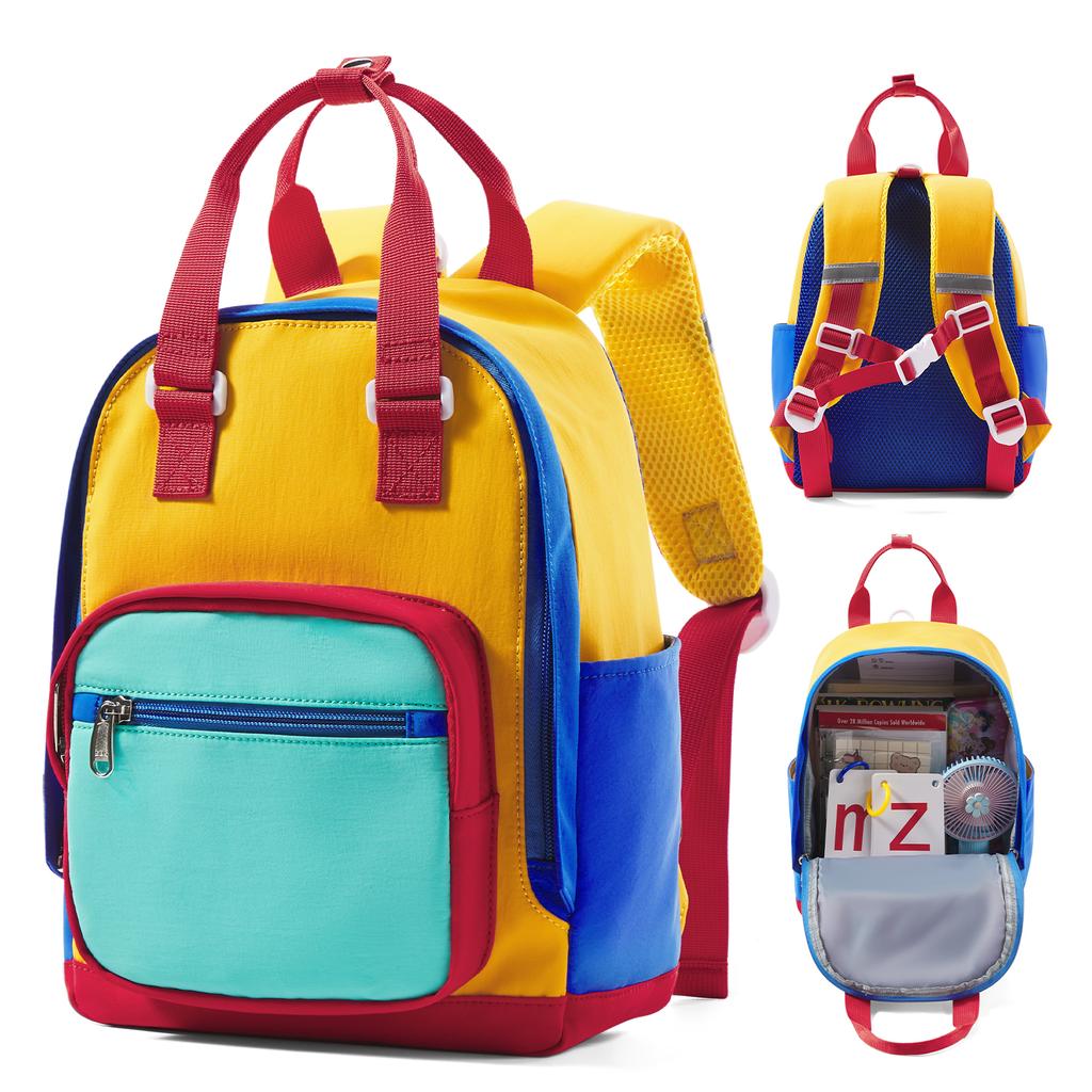 Backpack For Boy&Girls,Lightweight Waterproof School Bag,10X12X4 Inches,Perfect For Daycare,Preschool,Kindergarten,Hiking&Travel