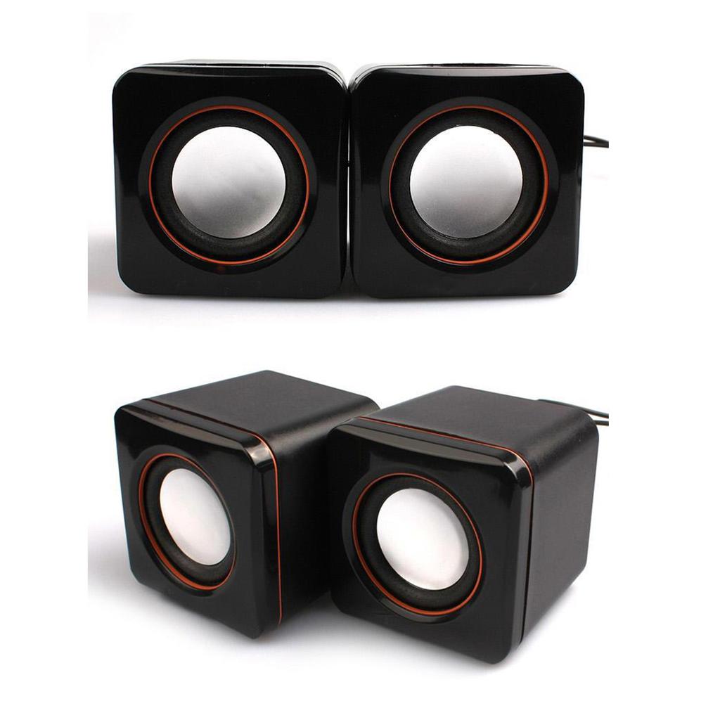 101Z USB Computer Small Horn Desktop Computer Laptop Phone Loudpeaker Mini Office Subwoofer Speaker Output RMS 3W2