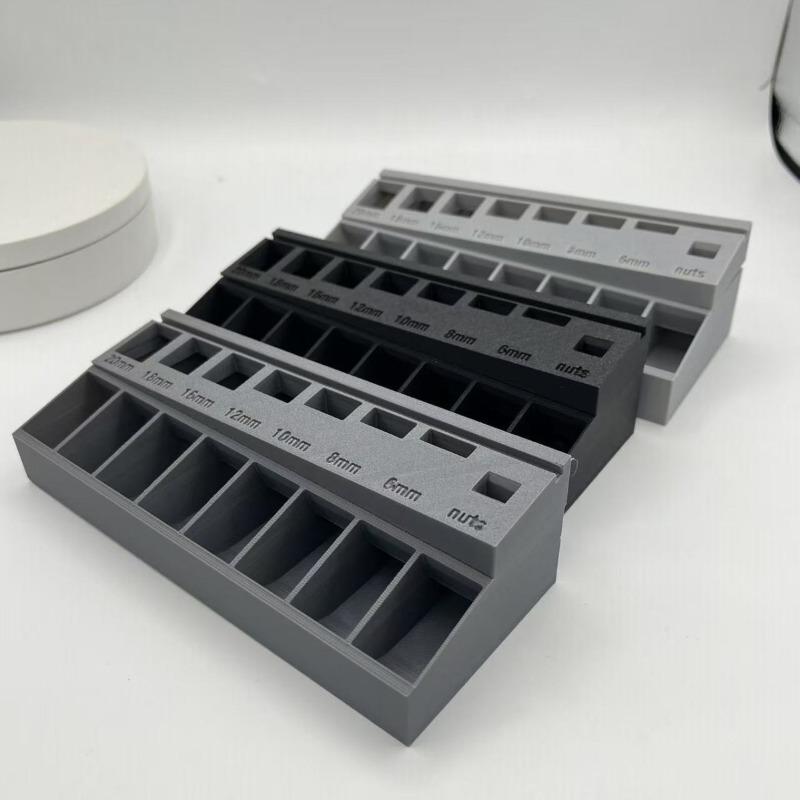 Sorter Portable Practical Screw Length Sorter Tray Organizer Store Nuts New With 7 Measuring Slots M3 Bolt storage drawers