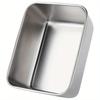 Stainless Steel Food Storage Serving Trays Rectangle Sausage Noodles Fruit Dish with Cover Home Kitchen Organizers FoodContainer