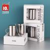 SiGang Double-Layer Insulated Stainless Steel Coffee Mug