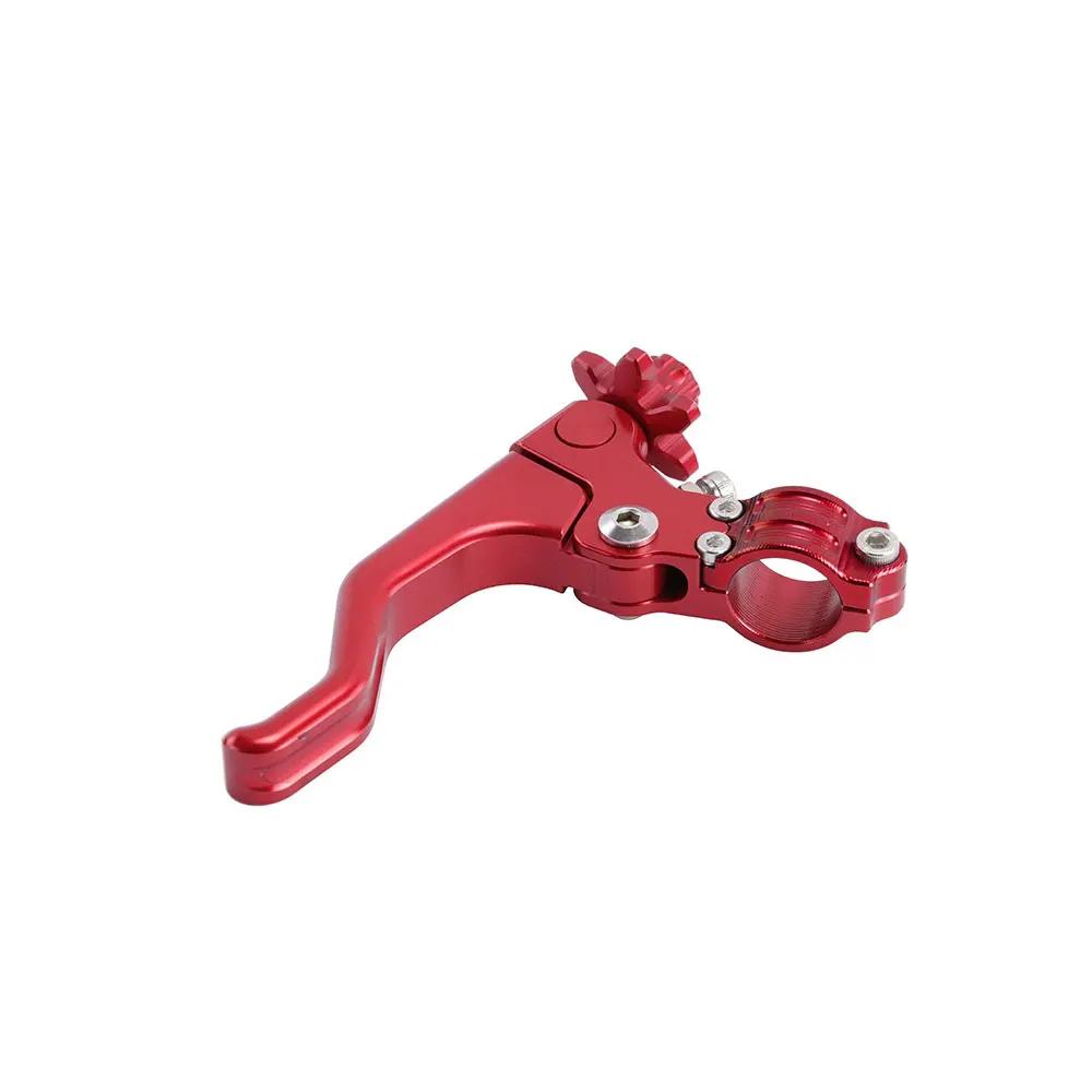 

1 шт. Універсальні мотоциклетні короткі трюкові деталі важеля зчеплення для Honda CBR600RR CRF250R CRF450R Yamaha Suzuki Kawasaki Buell Ducati червоний