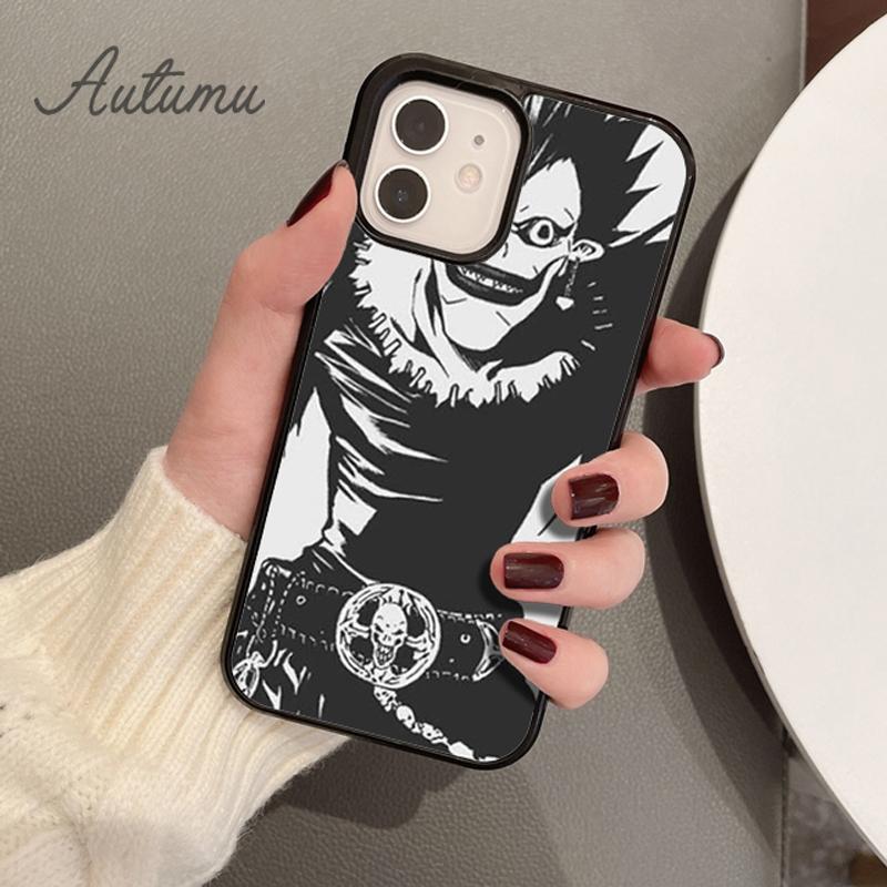 Death Note Phone Case for iPhone 11 12 13 14 Pro Max Mini X XR XS SE 2020 5 6S 7 8 Plus Samsung Galaxy S21 S22 Cover Shell