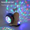 Electric Toy Snail with Automatic Obstacle Avoidance, Sound, Light, and Projection Features for Kids