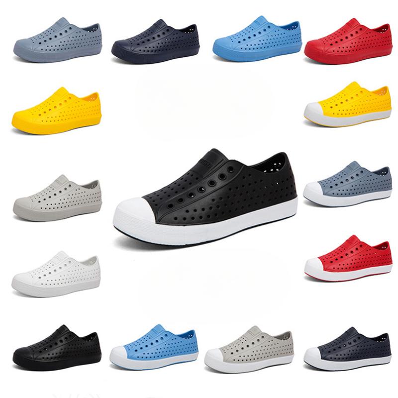 New Unisex Summer Sandals EVA Outdoor Beach Sports Sandals Fashion Versatile Slippers Lightweight Non-slip Hollow Couple Sandals