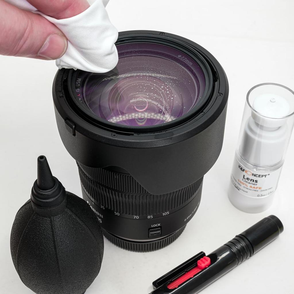 Concept Cleaning Pack of 20 For Monitors K&F Cloth, Cameras, Lenses, Smartphones, iPhones, Tablets, iPads, Glasses, Smartphones,