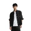 Calvin Klein Casual Fabric Label Patch Pocket Solid Color Single-Breasted Long Sleeve Shirt Men shirts Black J325544