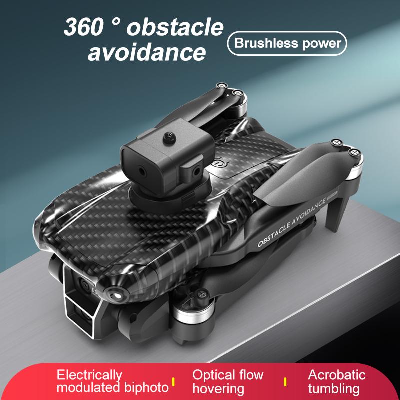 T2 drone aerial photography HD dual lens brushless motor optical flow hovering obstacle avoidance remote control aircraft