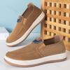 Mens Casual Shoes 2026 Autumn New Breathable Soft Bottom Comfortable Slip-On Non Slip Outdoor Walking Shoes Shallow Sports Shoes