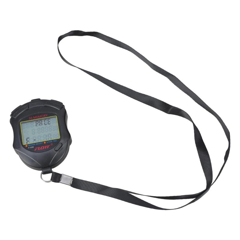 

Professional Stopwatches for Swimming Running Training Digital Stopwatches with Countdown Timer 10/30/60/100 Lap Memory