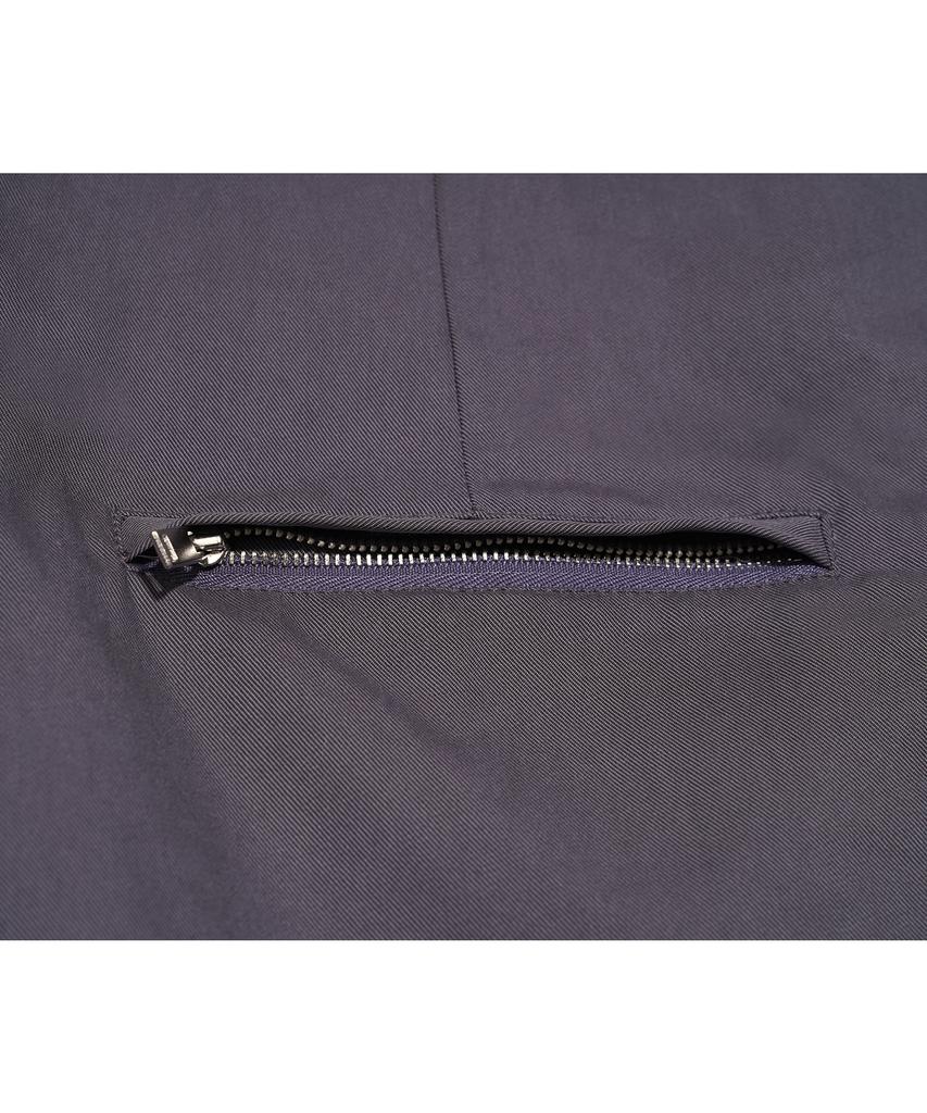 Hardcore Happiness Classic Pocket Maxi Cut-Out Skirt_Charcoal