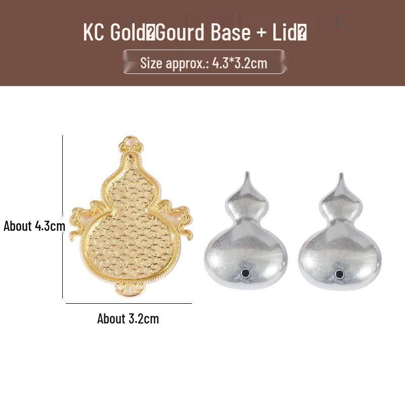 Song Brocade DIY Jewelry & Accessories Set: Necklace, Car Pendant, Earrings, Brooch, Hair Clip, Rope, Handmade Gift Materials.