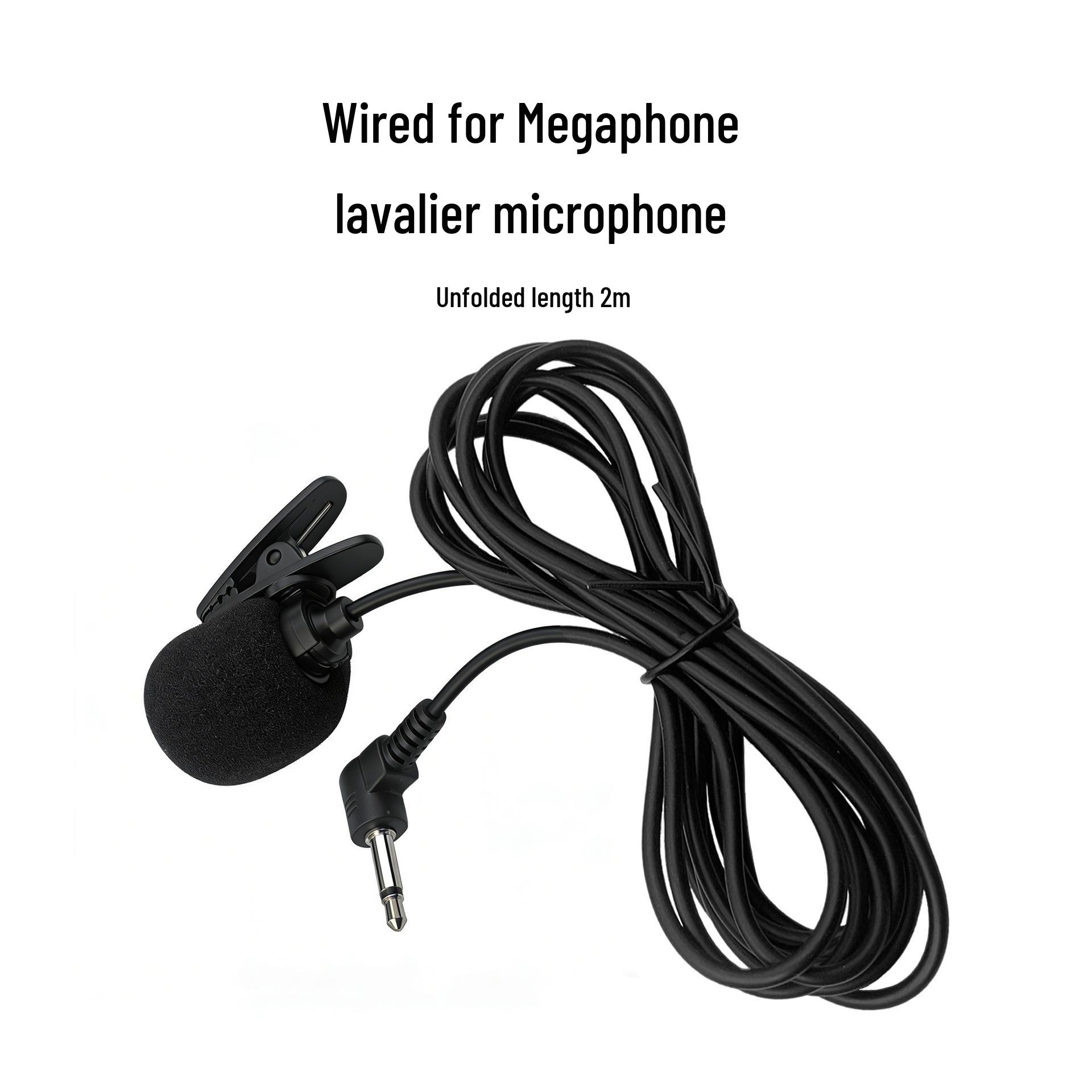 

Little Bee Wired Lapel Mic - 1m/2m Erhu Instrument Pickup 1m Wired Lavalier Mic for Amplifiers