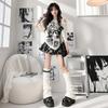Knee Length Striped Leg Warmers Lolita JK Leg Cover Spicy Girls Flare Leg Socks  Gothic