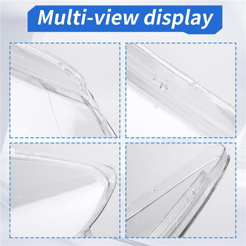 A16P-Car Headlight Shell Headlight Cover Headlamp Lens Headlight Mask For Mitsubishi Lancer (Overseas Version) 2003-2005