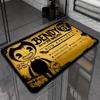 B-Bendy And The Ink M-Machine Door Mat Washable Non-Slip Living Room Sofa Chairs Area Mat Kitchen Doormat Area Rug