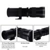Acogedor Telephoto Manual Focus Zoom Lens for and D3100 420-800mm Lens, F8.3-16 D500, D610, D7200, D7000, D3500, D3400, D3300, D3200,