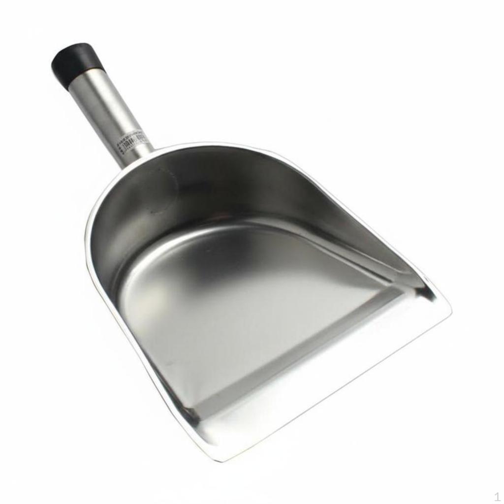 Stainless Steel Food Ladle, Sturdy Duty, Kitchen, Flat Bottom S