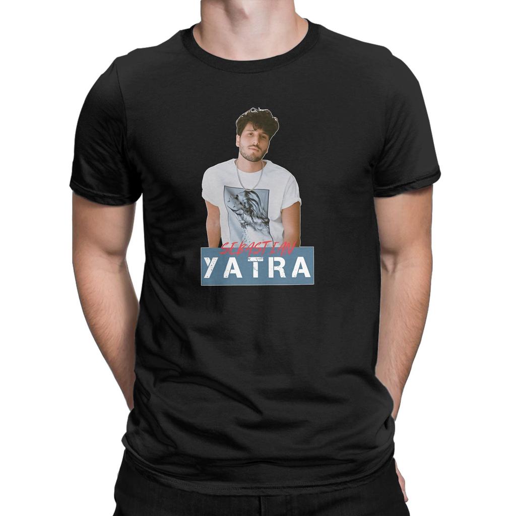 Men's T-Shirts Singer S-Sebastian Y-Yatra Casual Pure Cotton Tee Shirt Short Sleeve  T Shirts Round Collar Clothing Adult