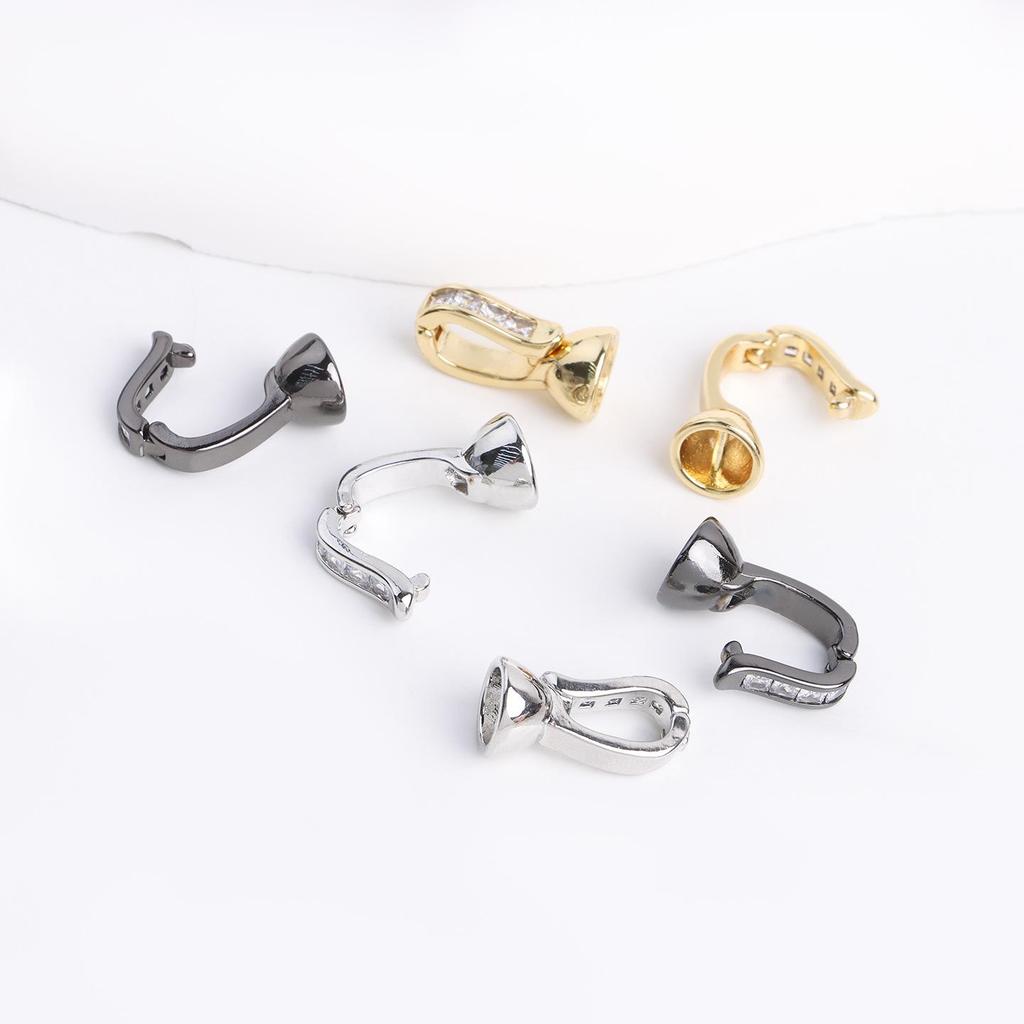 18K Gold Plated High Color Retention Clasp Connector for DIY Necklace/Bracelet Jewelry