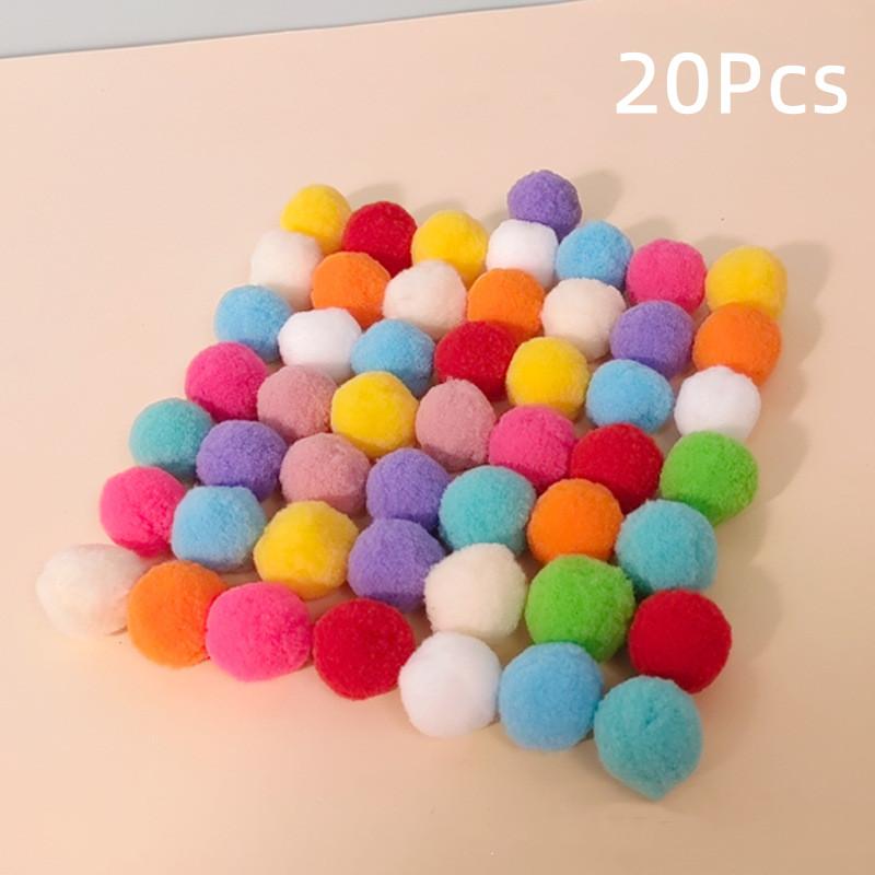 Cat Toys Mini Interactive Launch Training Toy For Pet Kitten Creative Shooting Gun Games Stretch Plush Ball Toys Pet Supplies