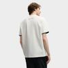FILA ORIGINALE T Shirts Men's Pudding Cream White IV Crew Neck Moderate Straight Fit F11M539112F-IV
