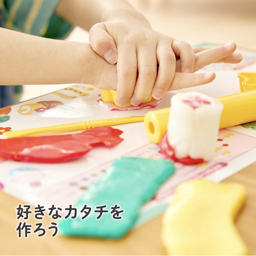 Edison Toy Silicone Clay Set KJT100227 6 Colors Toys for Ages 3 and Up