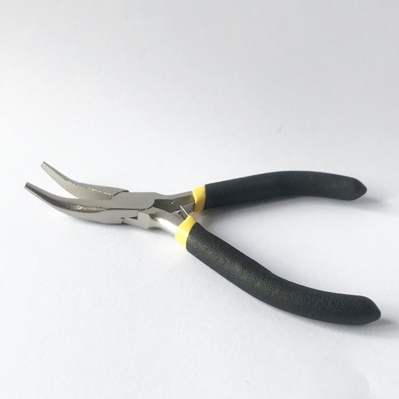 Metal Steel Pliers For I-tip Hair Extension Micro Nano Ring Hair Rings Hair Plier Tools Microlink Hair Extensions Micro Beads