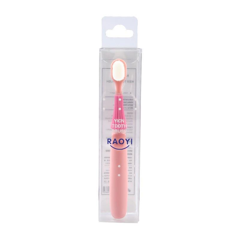 Ultra-Soft Children's Toothbrush (Ages 2-5) - 10,000 Bristles, Fat Handle, Single Pack