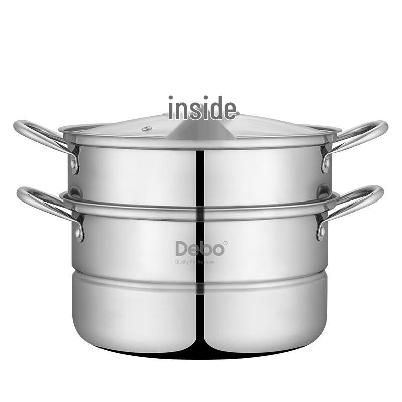 Debo Madrid DEP-722 Stainless Steel Steamer Pot Set