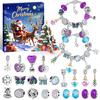 Christmas Children  Bracelet 24 Day Countdown Advent Calendar  Year Party Gift Box Decoration Festival Gifts Blind Box