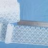Unilateral Milk Silk Water-Soluble Embroidery Lace Barcode, White Hollow Barcode Clothing Curtain Lace Accessories