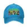 Deftone Band Members Men Women Baseball Cap Punk Hip Hop Distressed Denim Washed Caps Hat Retro Outdoor Adjustable Fit Sun Cap