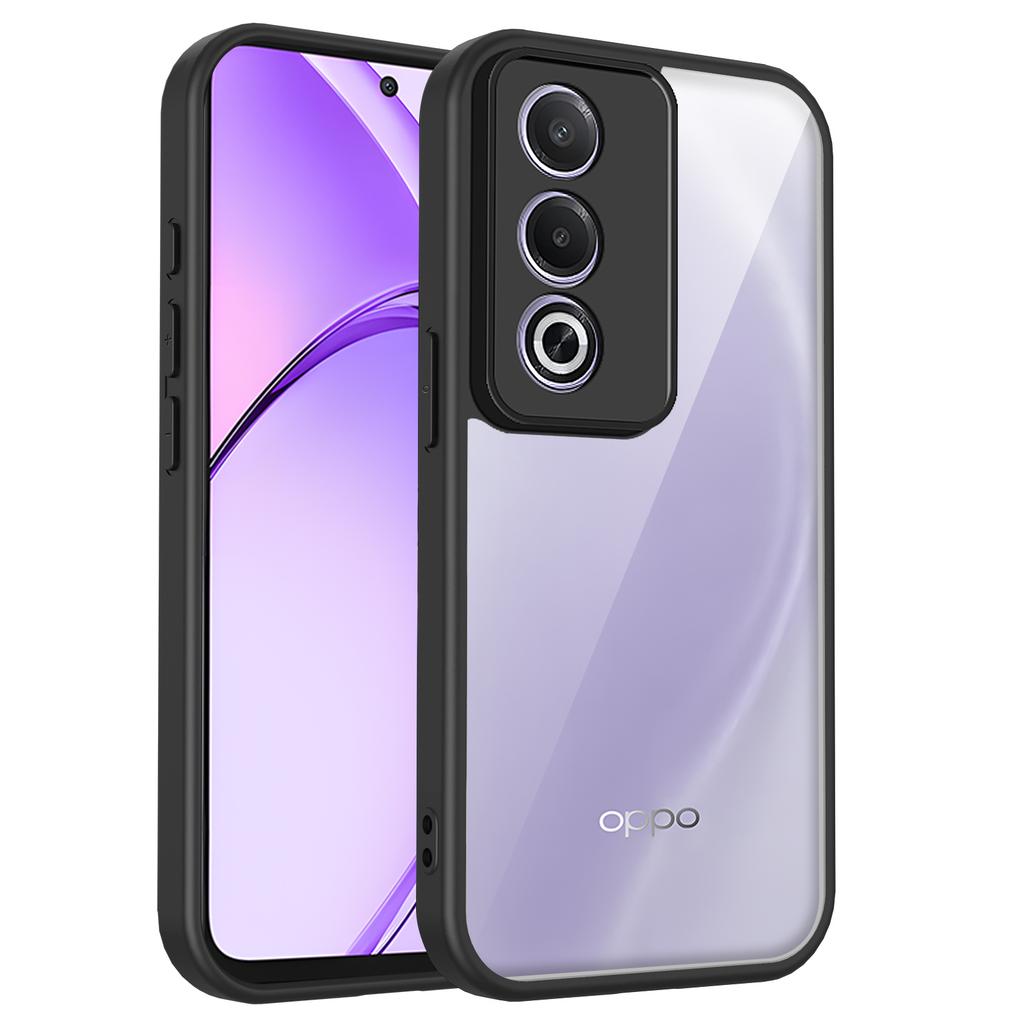 Oppo A3 Pro 5G CPH2639 Case Air Cushion Silicone Bumper Clear Matte Back Cover Hard Phone Case for Oppo A3 Pro A3Pro 5G CPH2665