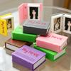 Creative Folding Album Foldable Photocard Holder Open Folder Accordion Photo Album  DIY