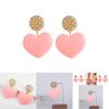 Trendy Alloy Candy Heart Earrings For Women Autumn 2021 Fashionable Jewelry