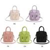 Women Small Messenger Bag Student Shoulder Bag Funny Slippers Crossbody Bag Simple Satchel Bag Handbag for Daily School  Purple