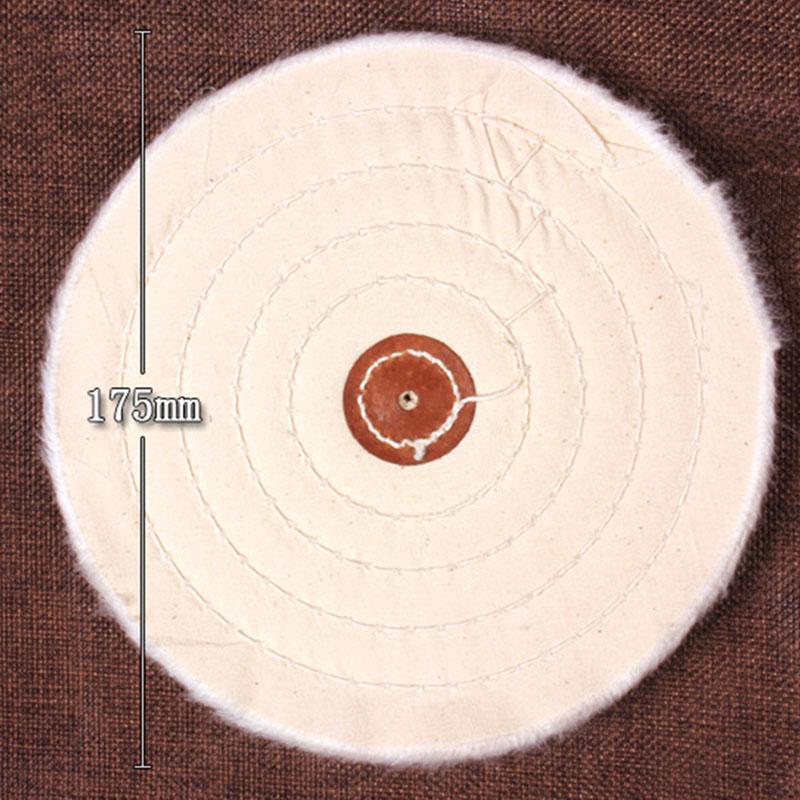 Professional Cloth Buffing Polishing Wheel for Metal Wood Glass White Color