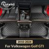 For Volkswagen Golf GTI 2010-2024  Car Floor Mat Automobile Carpet Interior Accessories Protective