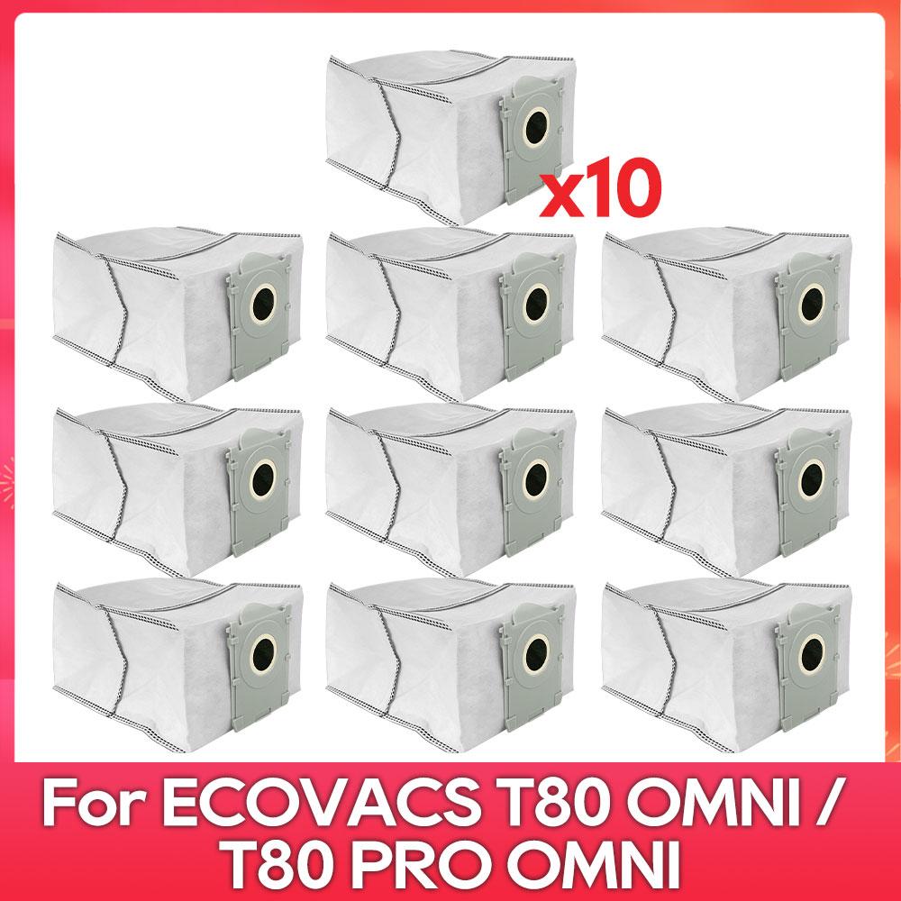 Fit For ( ECOVACS T80 PRO OMNI / T80 OMNI ) Vacuum Parts Main Roller Mop Cloth Side Brush Dust Bag HEPA Filter Accessories