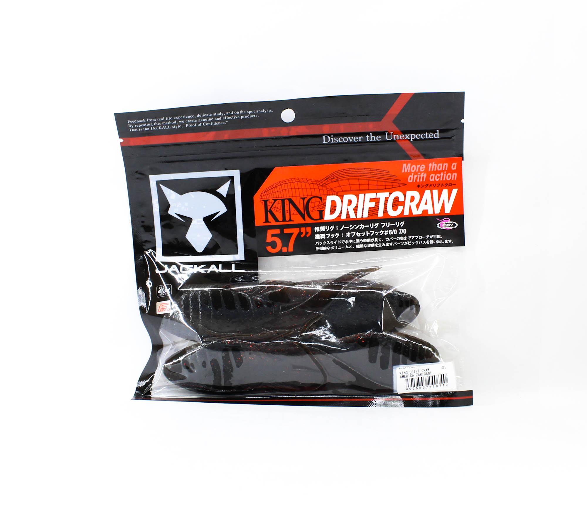 

Jackall Soft Lure King Drift Craw 5.7 Inch America Zarigani (0740)