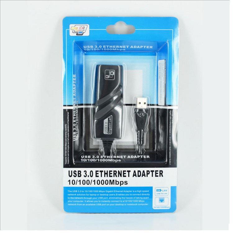 Adaptor de rețea 3.0 Gigabit USB la RJ45 pentru PC, tabletă și dispozitive externe